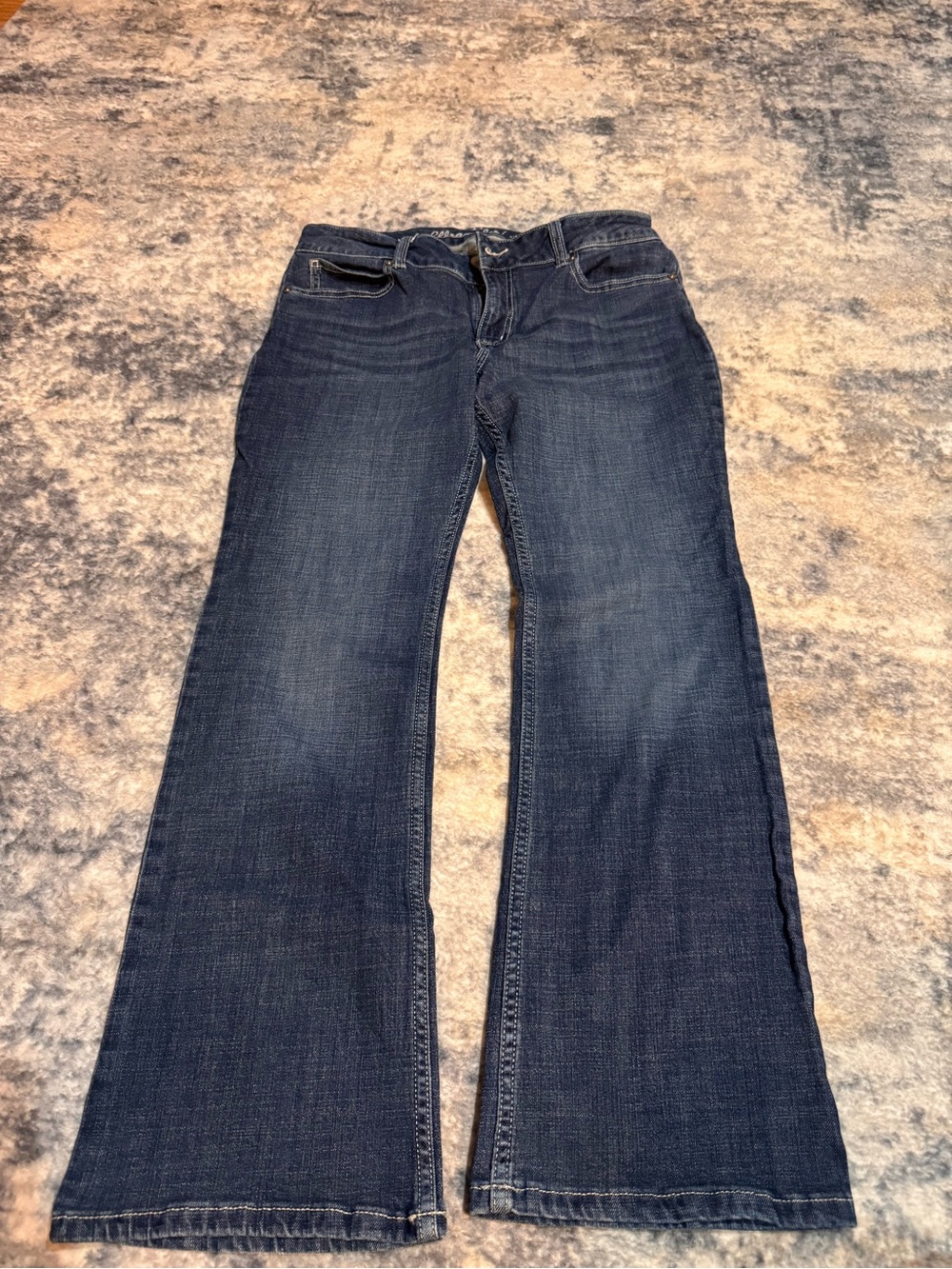 Wrangler Women’s Dark Blue Flare Jeans